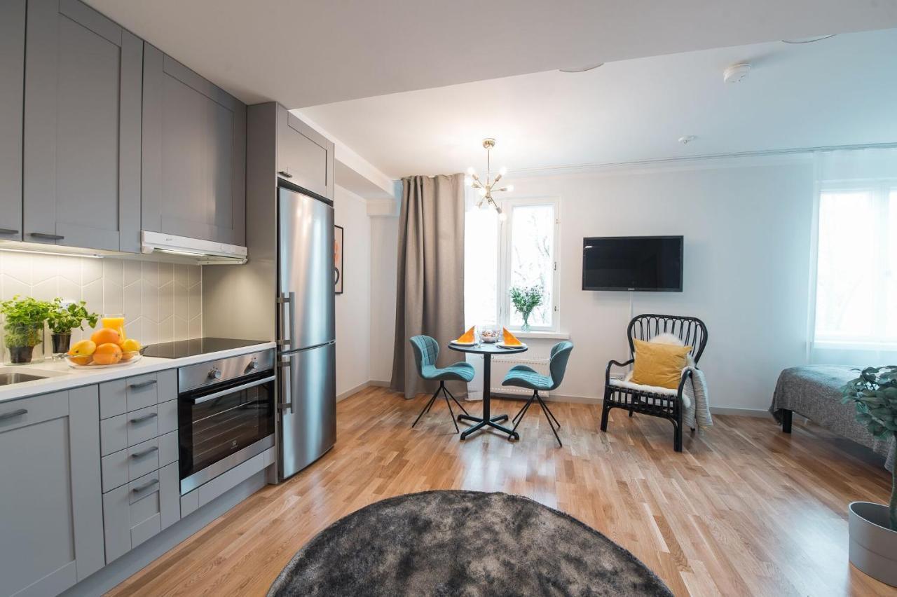 Forenom Serviced Apartments Helsinki Toeoeloe Dış mekan fotoğraf