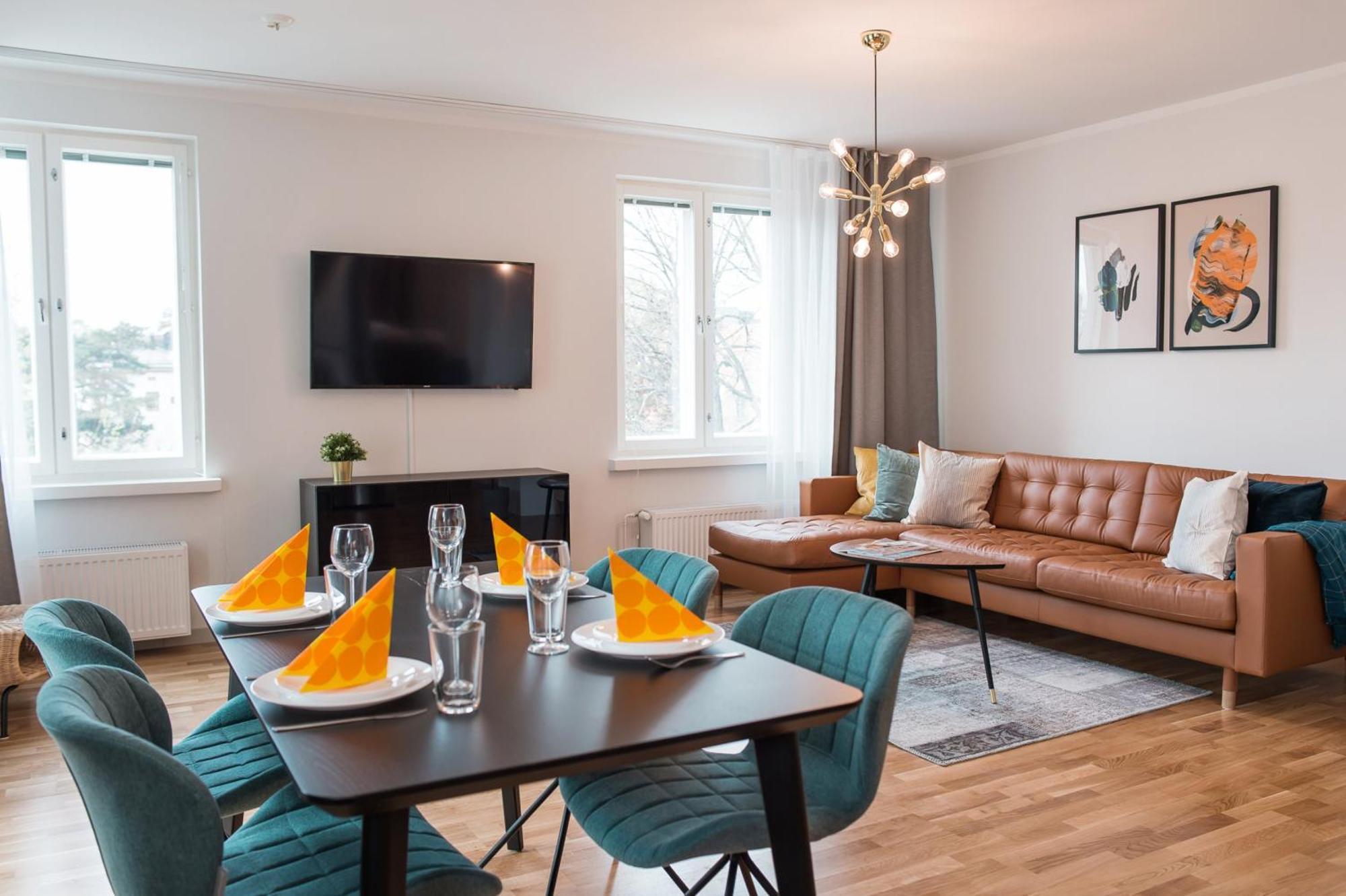 Forenom Serviced Apartments Helsinki Toeoeloe Dış mekan fotoğraf