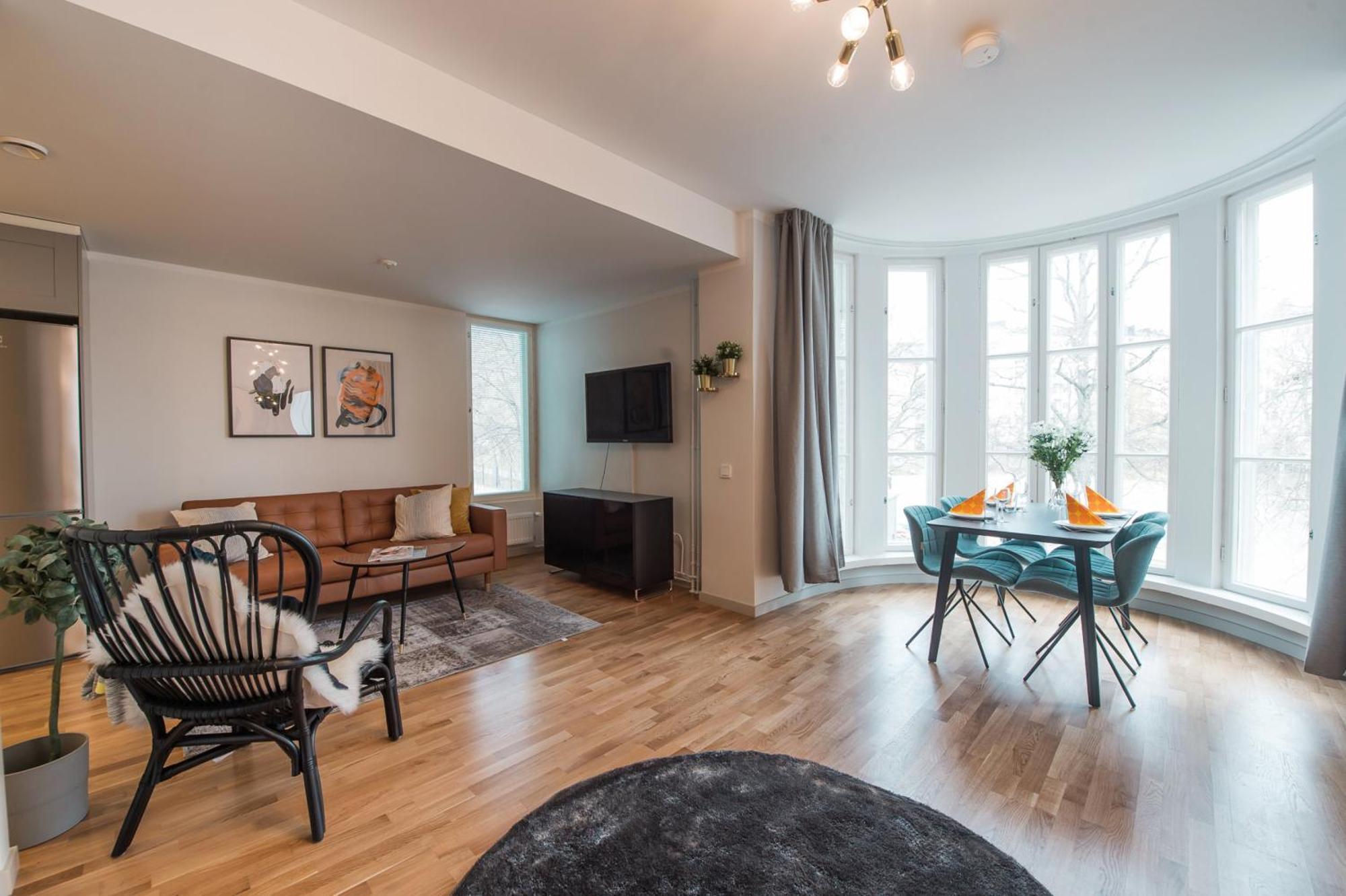 Forenom Serviced Apartments Helsinki Toeoeloe Dış mekan fotoğraf