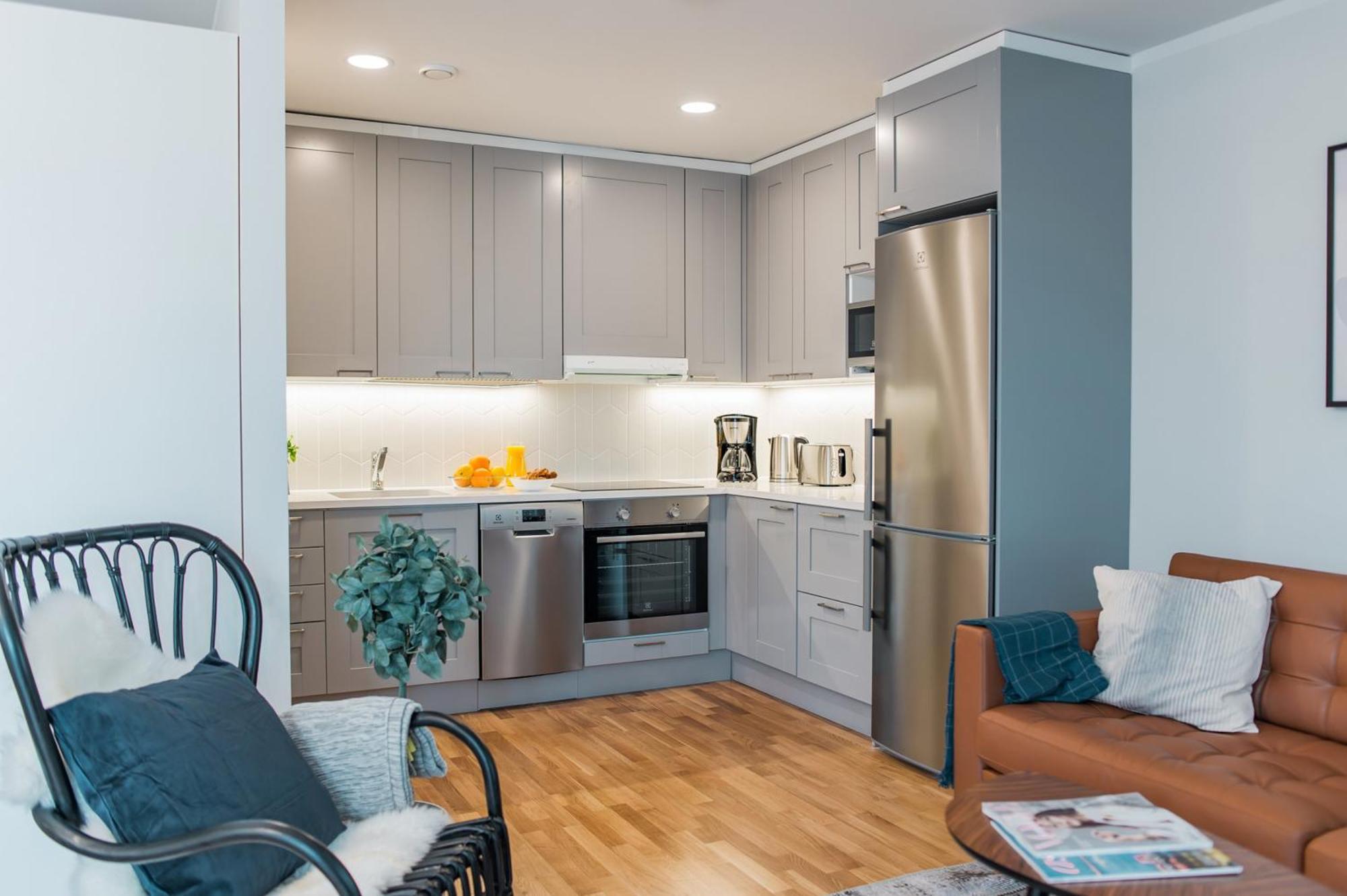 Forenom Serviced Apartments Helsinki Toeoeloe Dış mekan fotoğraf